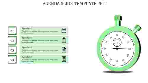 agenda slide template ppt-agenda slide template ppt-4-Green